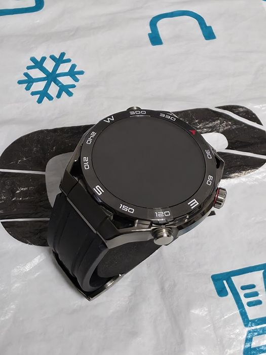 КАТО НОВ 48mm Huawei watch Ultimate ЗОРА Гаранция 2026г. Black | Черен