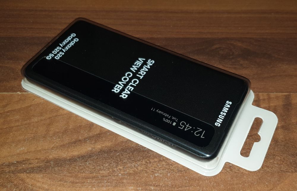 Husa flip activa originala Samsung Smart Clear View Cover S20 S20 5G