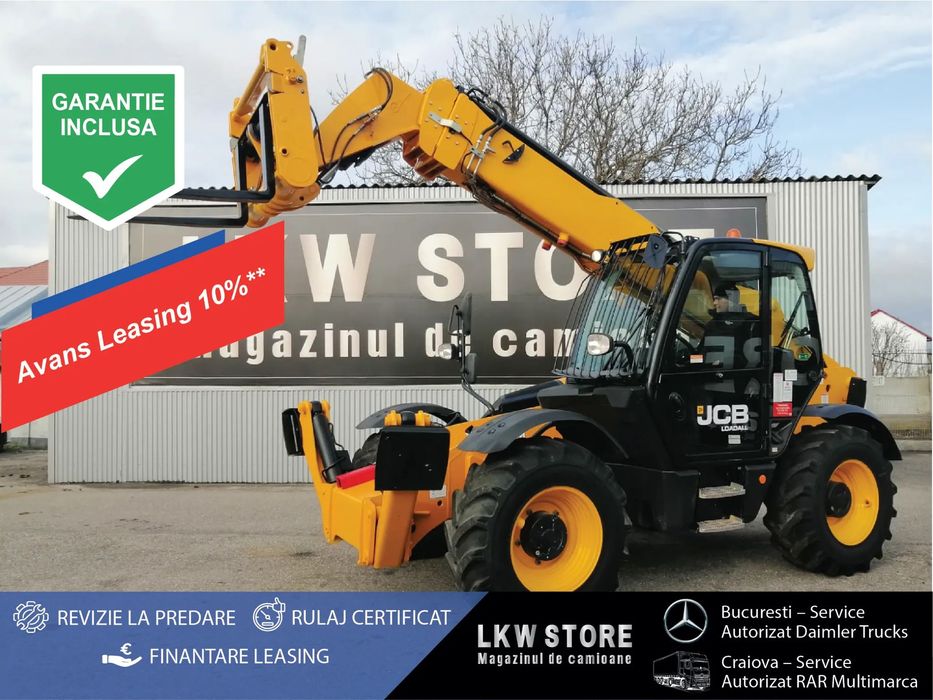 JCB 535-125 Incarcator Telescopic/Teleskoplader, 4x4x4, Top !!! JCB 535-125 Incarcator Telescopic/Teleskoplader, AC, 4x4x4