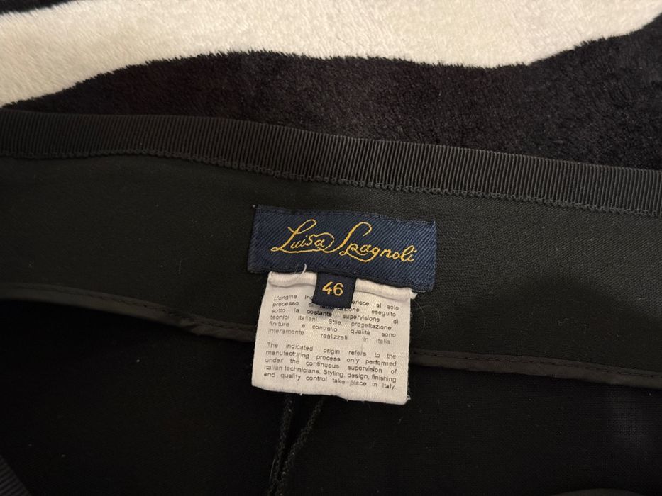 Pantaloni Luisa Spagnoli negri L xl lungi office