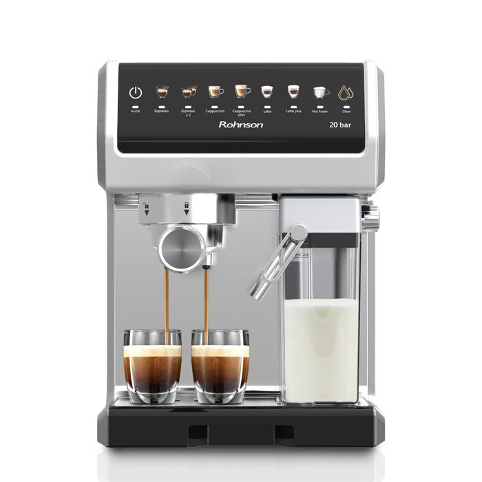 Нова еспресо машина с млечна система Rohnson 98080 20 bar
