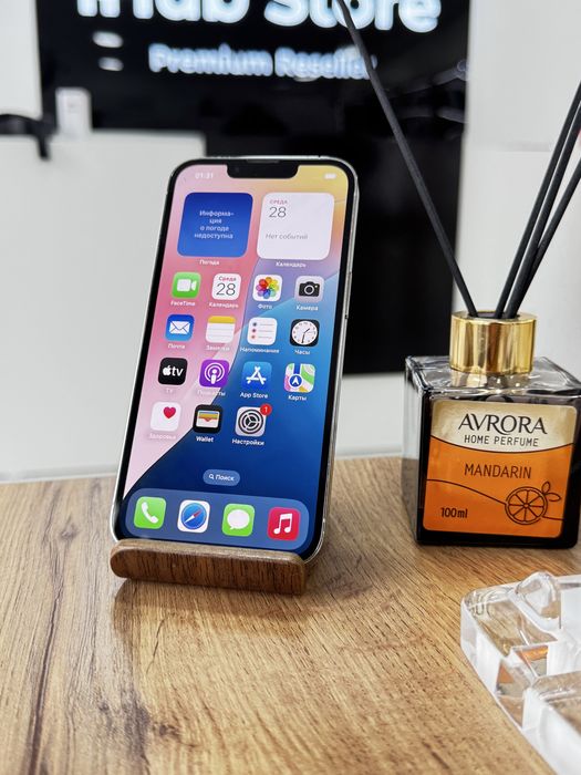 iPhone 13 Pro • 512GB / 75% • Silver iPhone 13 Pro•512GB/75% Күміс