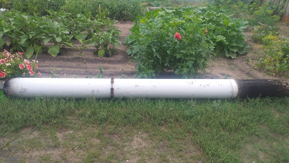 Труба для печи, котла