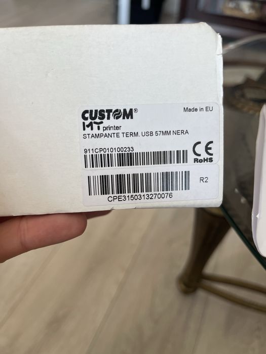 Imprimantă termică POS Custom MY Printer USB – nouă