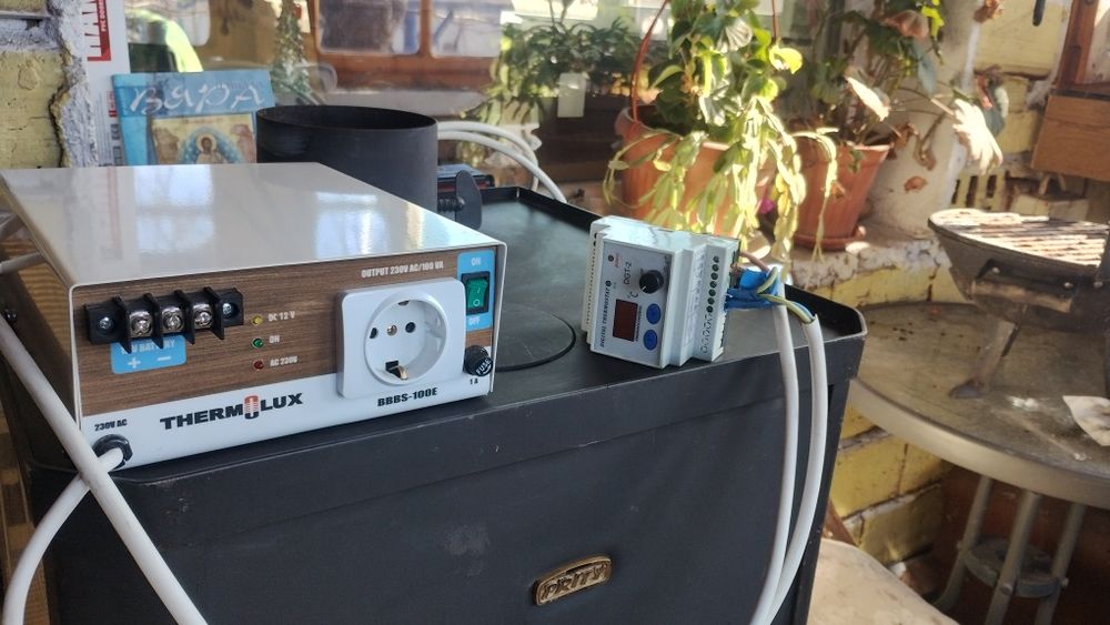 Камина Prity+ UPS,Водна помпа,Ел.термостат, Разширителен съд