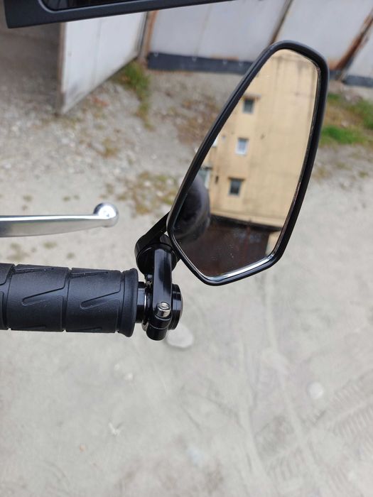 oglinzi aluminiu motocicleta moto pe coarne ghidon
