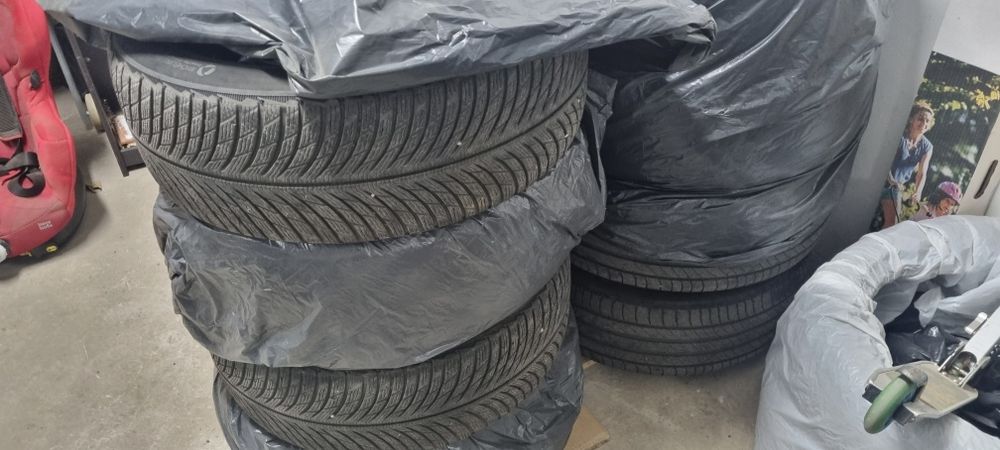 Jante originale 18 Citroen c5 Aircross si doua seturi de anvelope