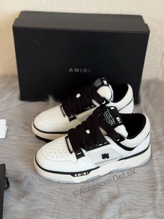 Sneakers Amiri MA-1 2024 White/Black Full Box [Verificare Colet] New