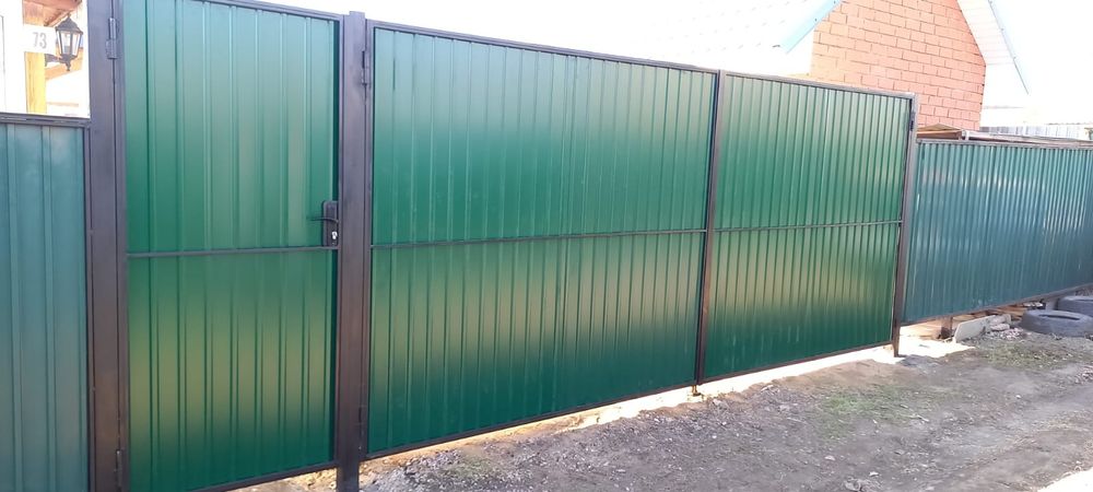 Ворота заборы                     .