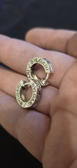 Cercei argint Bvlgari