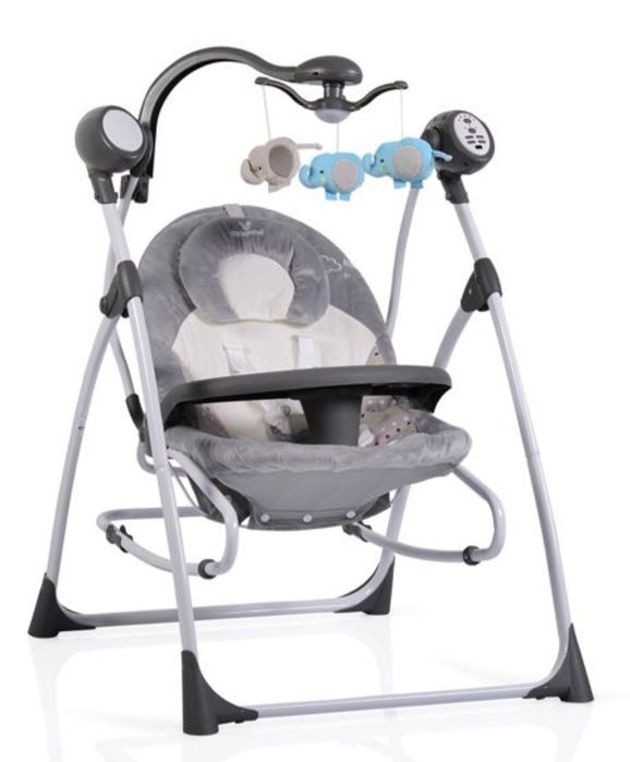 Бебешка люлка-шезлонг, електрическа