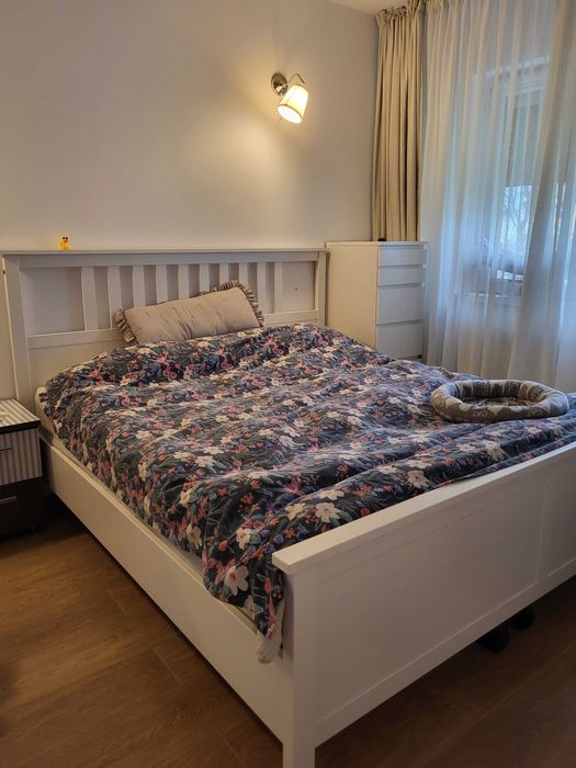 Cadru pat ikea HEMMNES + somiera 180 x 200