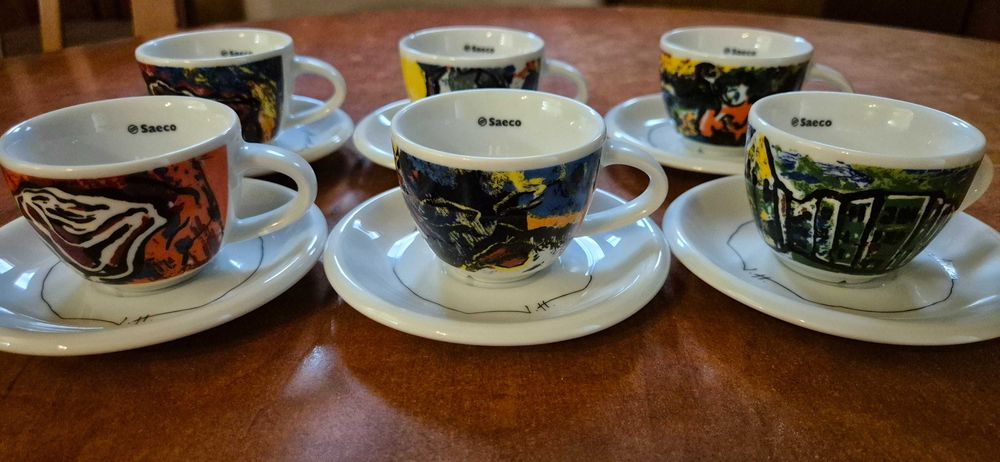 Комплект 6 бр. чаши за еспресо SAECO DESIGN COLLECTION