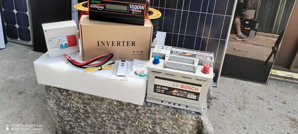 Инвертор 2000 W пълна синусоида+акумулатор и мн. други ТОП предложения