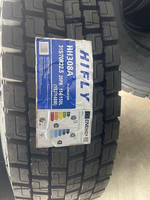 Anvelope Hifly 315/70R22.5,315/80R22.5,385/65R22.5 cu montaj gratuit