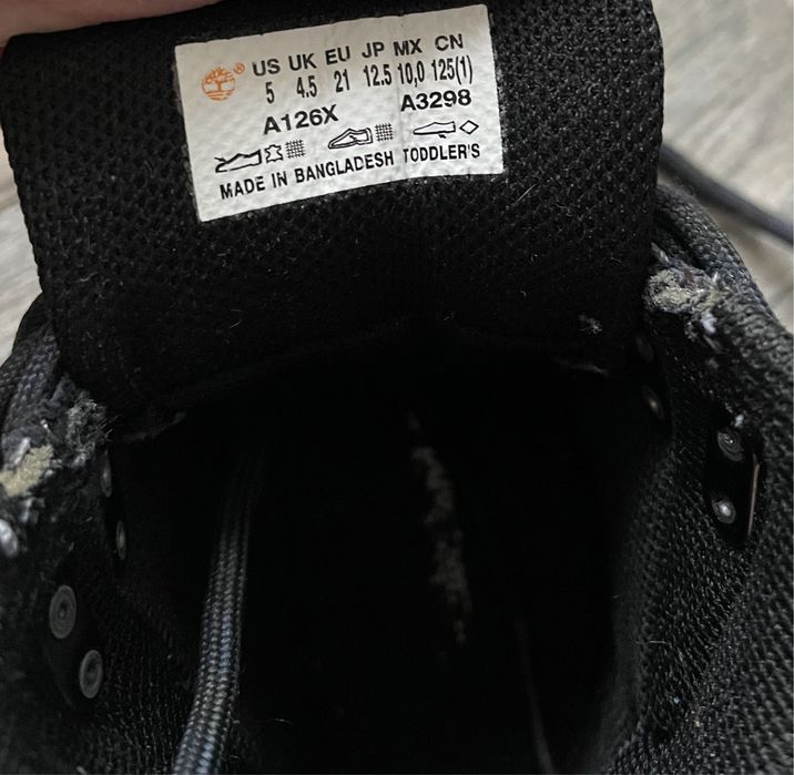 Ghete Timberland 21 21.5