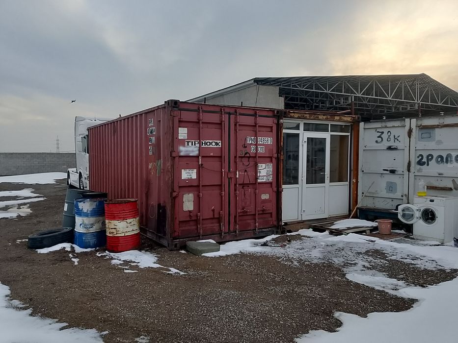 Продам жилой контейнер спариные две 10 -ки