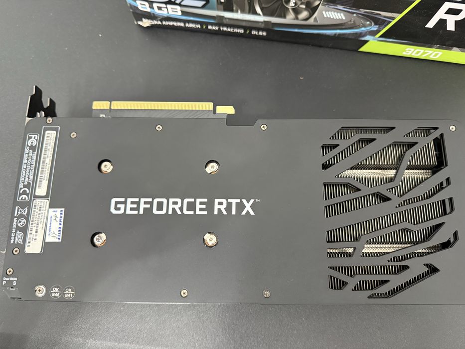 Rtx 3070 8gb(samsung) palit jetstream