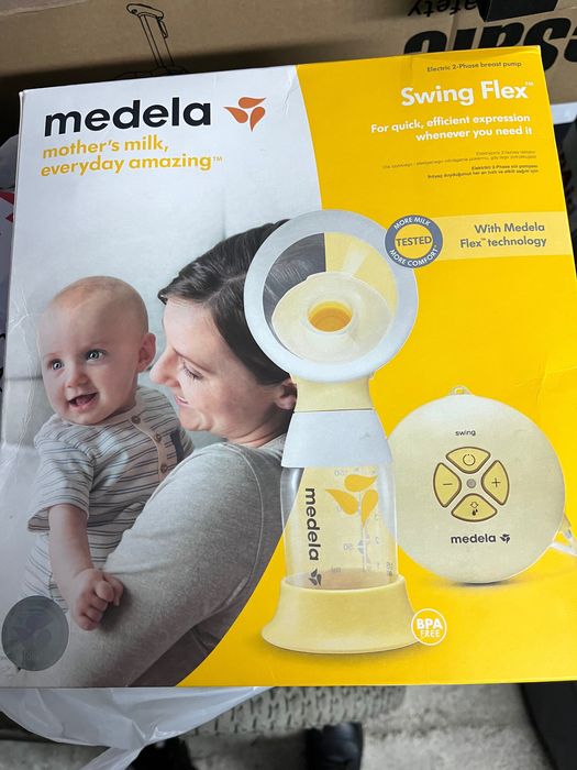 Продавам двуфазна електрическа помпа  Medela swing flex