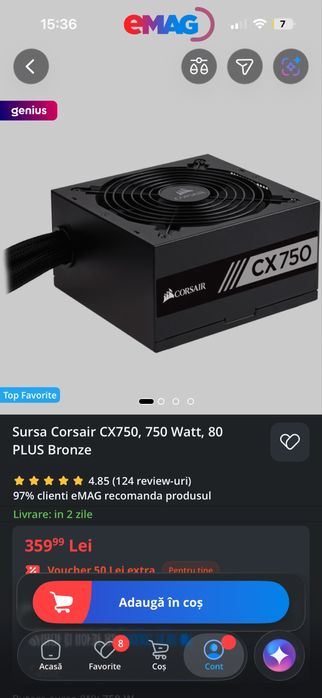 Cooler + procesor + placa de baza + sursa