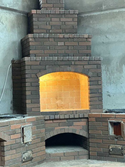 Клинкерный Кирпич для Летней кухни Барбекю Зоны