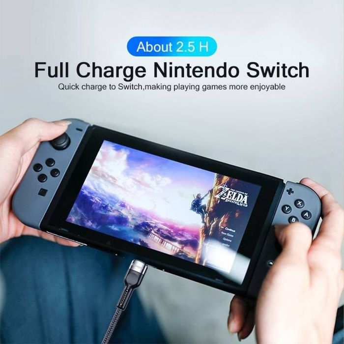 Кабел за зареждане Essager Type-C към Type-C кабел 100W