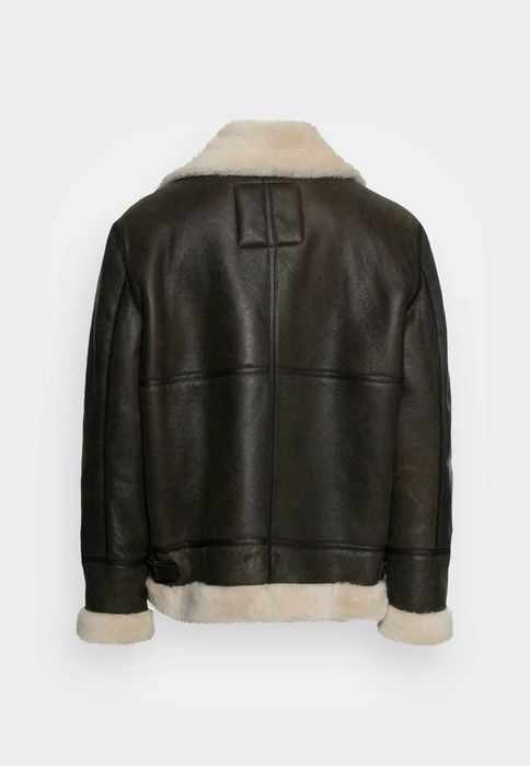 Geaca piele,cojoc,Schott XXL,pe eticheta 4XL