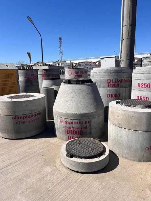 Tub beton diametru 1000 mm - Producător