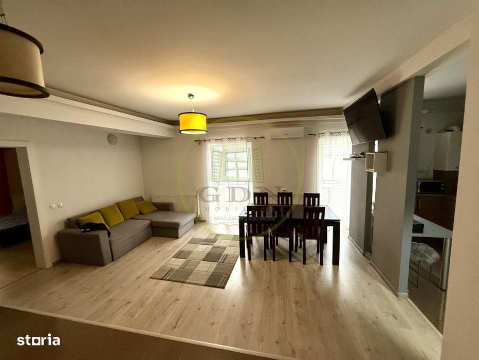 De inchiriat - Ap. 4 camere, cu curte comuna, Floresti, 90 mp.