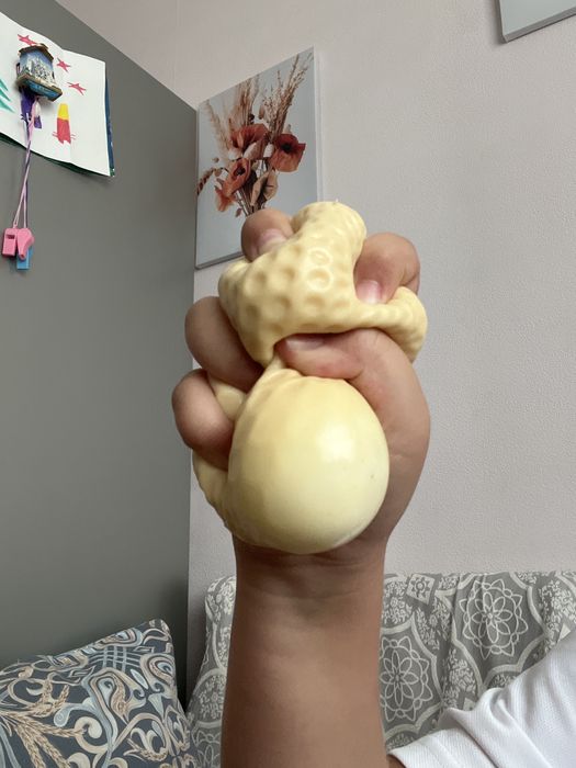Сквишь арахис с пеной