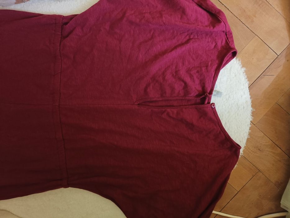 Salopeta cu mâneci 3/4 ASOS Burgundy