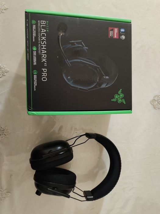 Razer blackshark v2 pro black