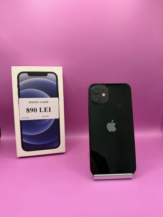 Iphone 12 64 GB bat 79% •Matei Amanet Margeanului• 4717