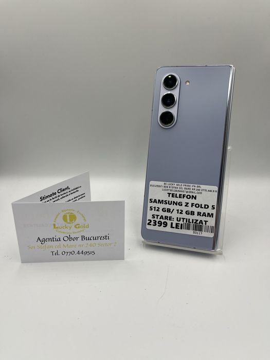 Samsung Z Fold 5 512Gb/12GB RAM FACTURA/GARANTIE #53117