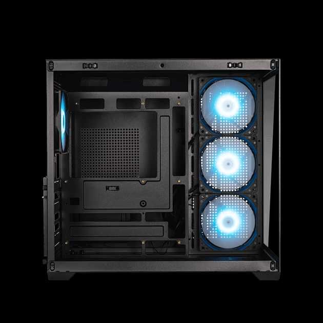 Корпус PCCooler C3T700 ARGB BK ATX/mATX/ITX USB-C USB3.0 USB2.0 Black