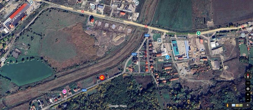 Vând teren loc casă Vaslui pădure Paiu (str. Fagului)