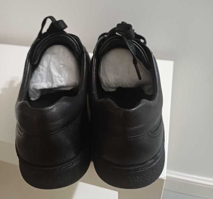 кеды черные, кожа, 45 размер