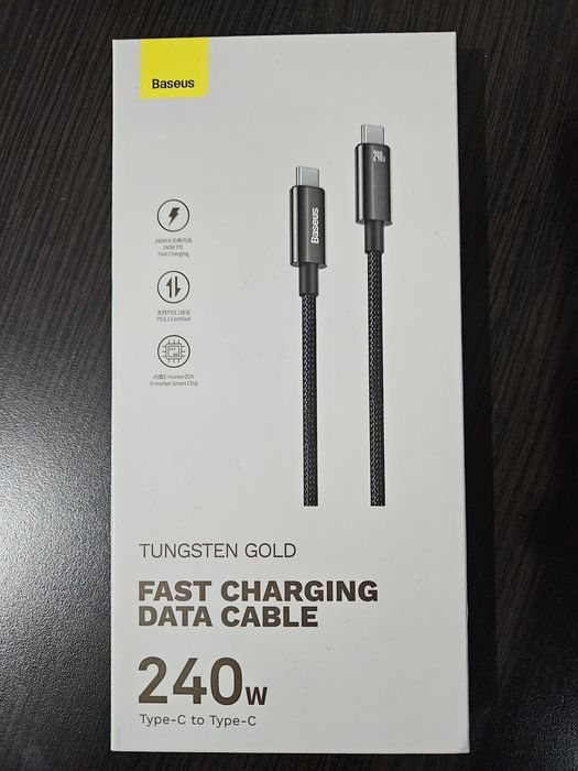 Baseus   PD 3.1   tip C   Fast  Charge   240W   Certifcat