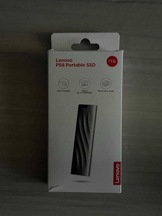 SSD extern 1TB Lenovo PS8 Nou cu cutie