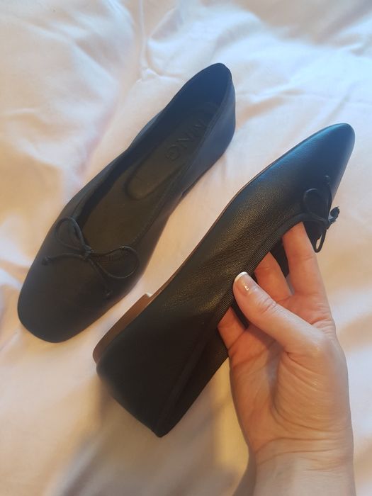 Balerini Mango din piele 36