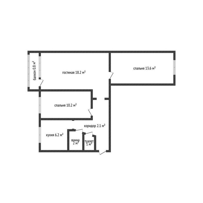 Продажа 3-комнатной квартиры