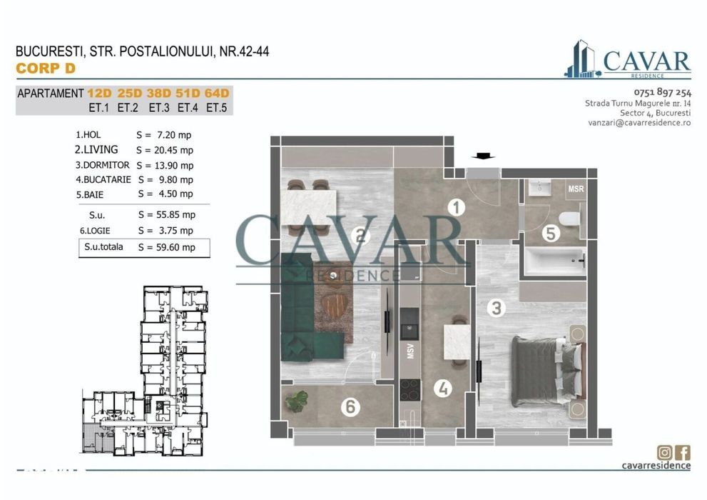 Proiectele Cavar Residence, un reper al calitatii
