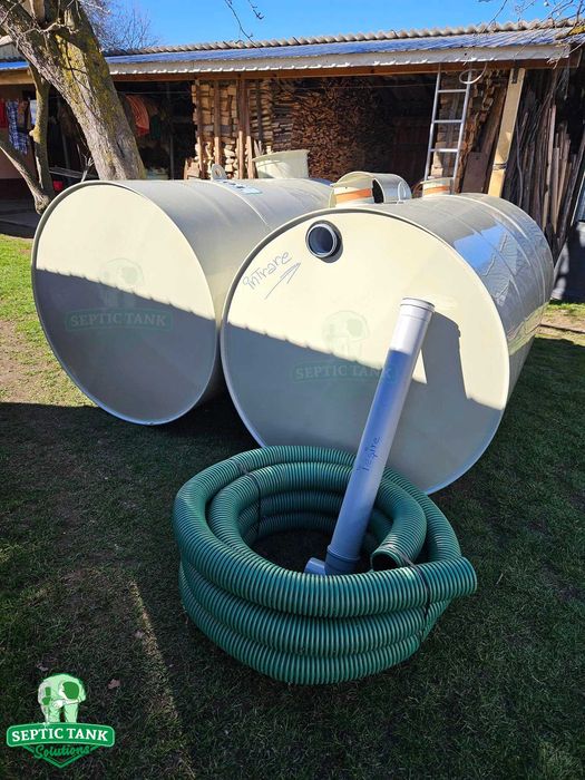 Fosa Septica Eco 3000L NU Crapa (Testata in Laborator) Garantie 20 Ani