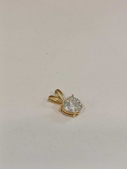 (AG41) Pandantiv aur, 18K b51340 Certificat de garantie