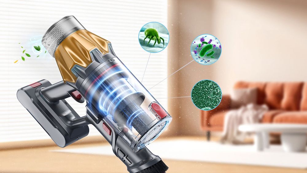 Нова акумулаторна прахосмукачка Rohnson Mamba X Sense m 15