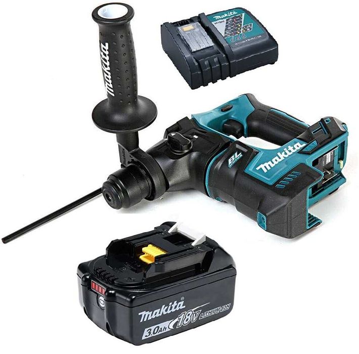 MAKITA Макита Акумулаторен Ударен Перфоратор SDS+18V Зарядно Батерия