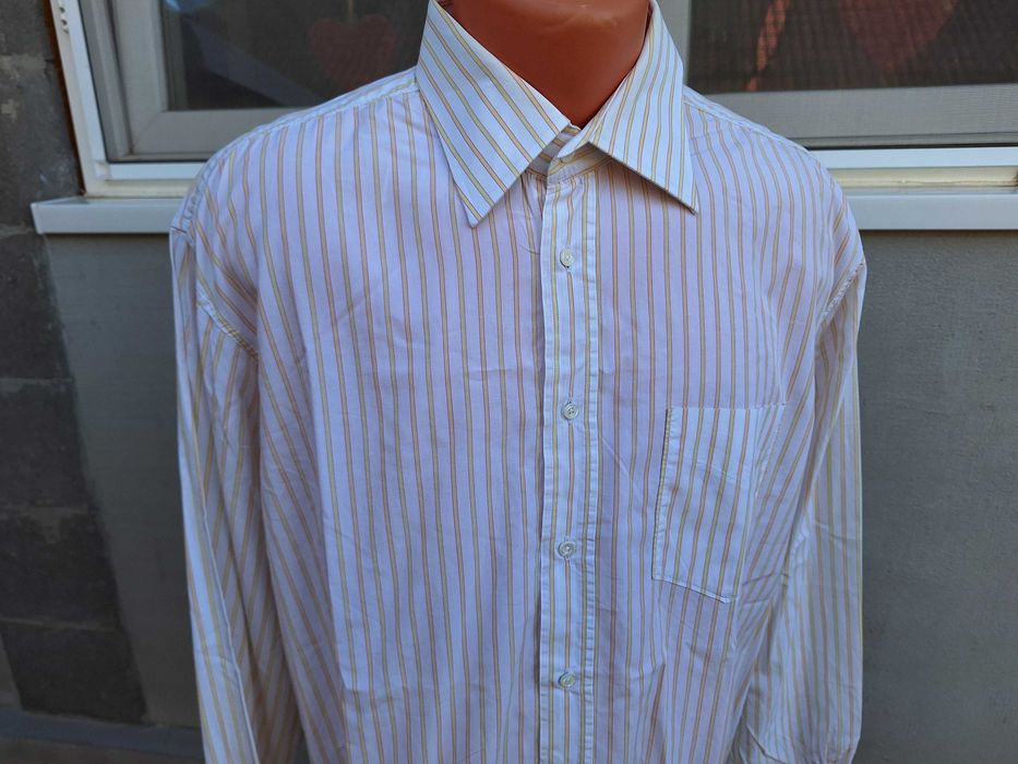 Jacques Britt orange | bust 136 cm | camasa barbat mar. 56 | XL - XXL