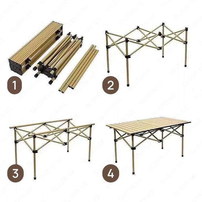 Стол складной для дачи / походов