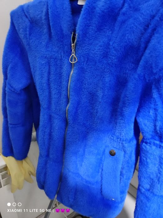 Альпака цвет электро-синий