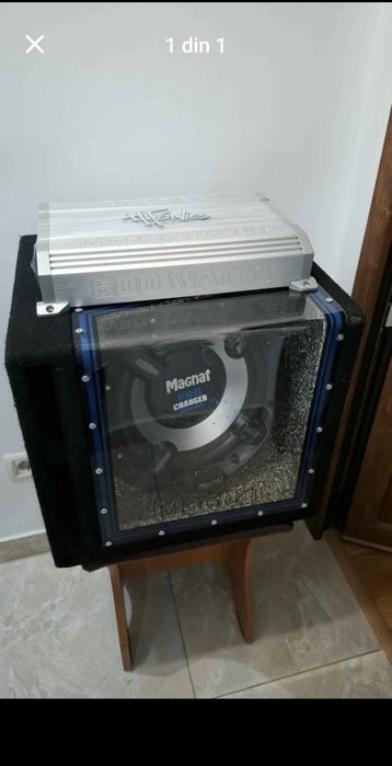 Vând subwoofer auto Magnat pro de 1200 de watts